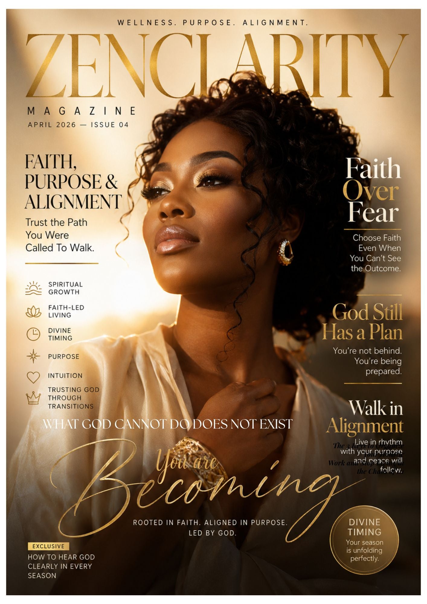 APRIL 2026 — ISSUE 04 FAITH, PURPOSE & ALIGNMENT