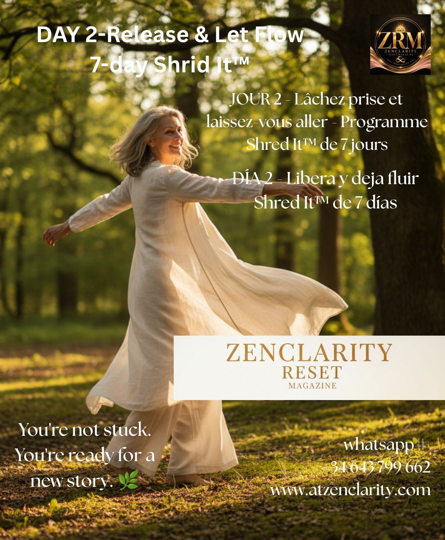 OUR SEED 7-Day Shrid It™ Wellness Reset — Free Beginner Programme