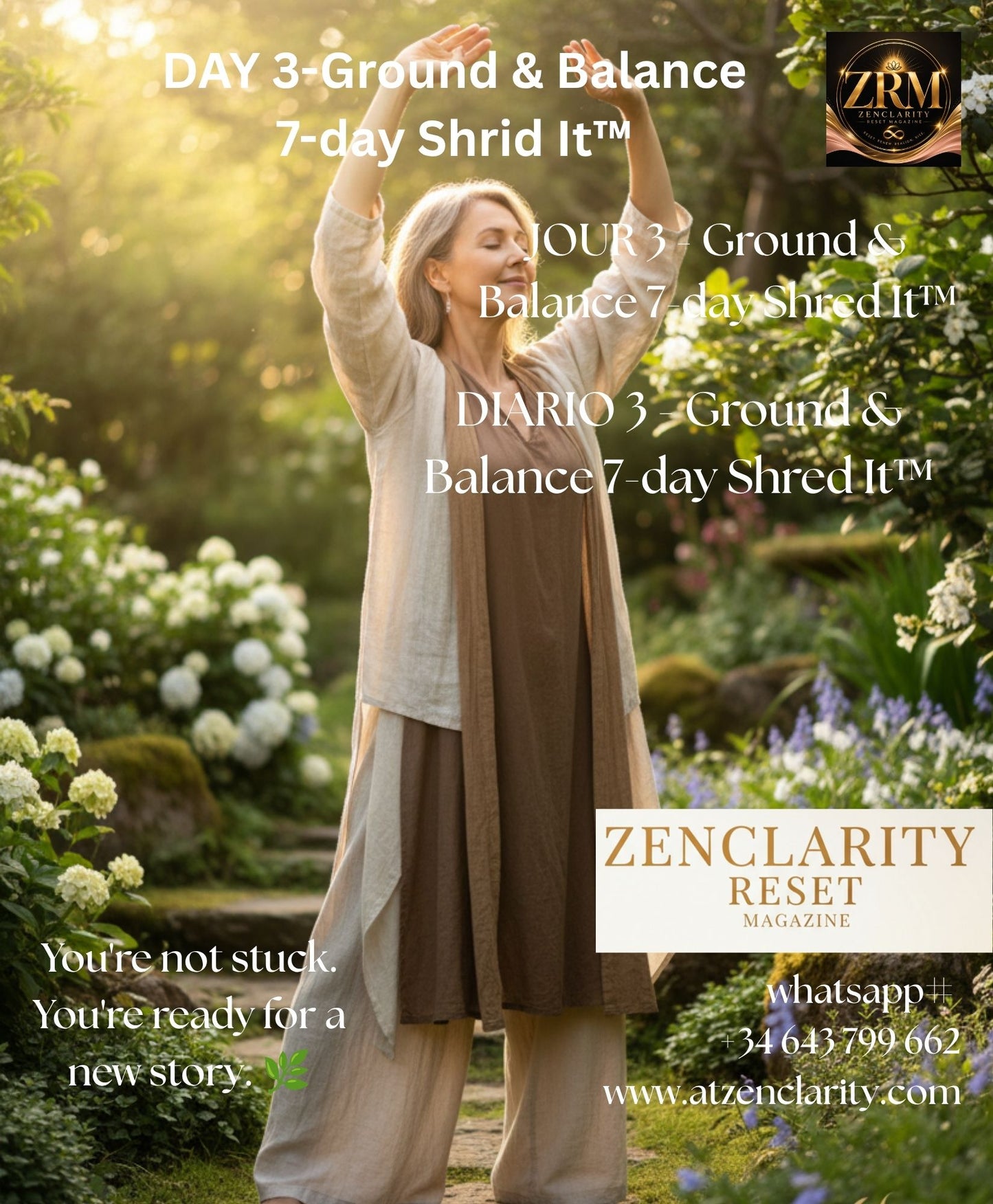 OUR SEED 7-Day Shrid It™ Wellness Reset — Free Beginner Programme