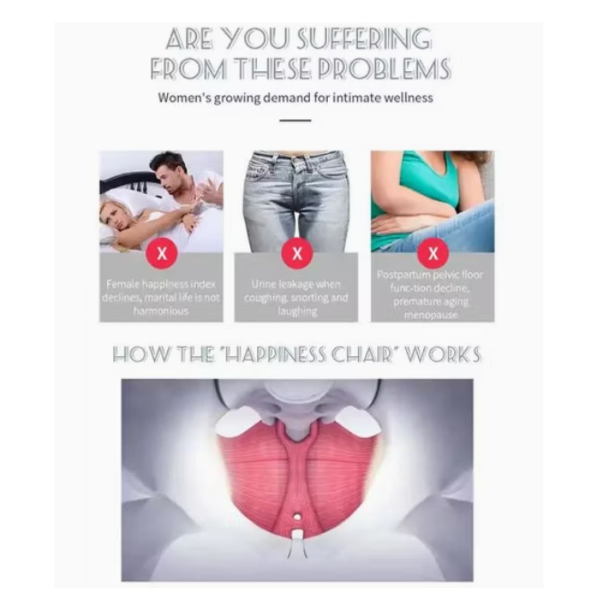 Pelvic Floor EMS Chair